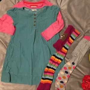 Mini Boden Dress shirt 5 6 Spring Easter